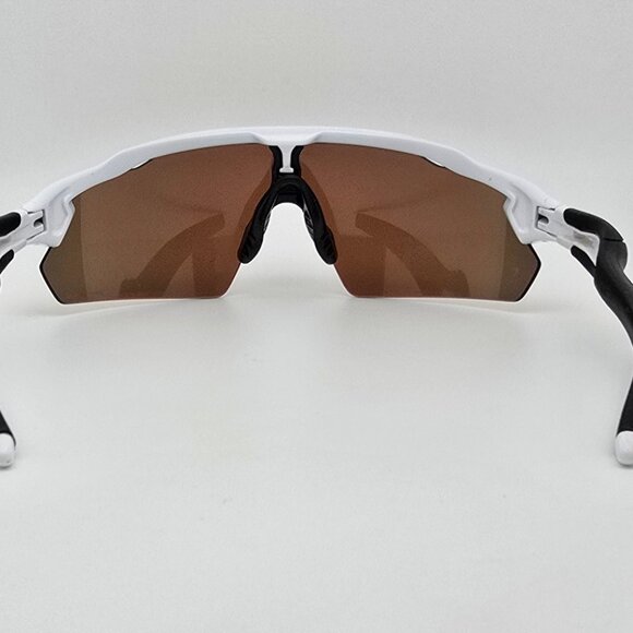 Oakley OO9211-04 Radar EV Pitch Polished White Frame Prizm Field Lens Sunglasses - Picture 4 of 16